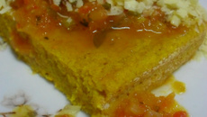 Bolo de cenoura salgado