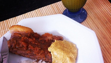 Filé Mignon com Curry e Creme de Leite