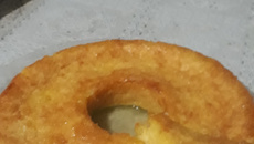 Bolo cremoso de milho com leite ninho