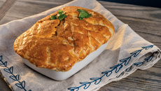 Bolo salgado de liquificador da chefe Iris Baldissara