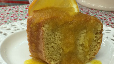 Bolo simples de laranja