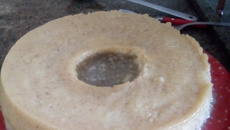 Pudim de pão com canela gelado 