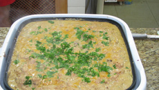 Estrogonofe de frango diferente