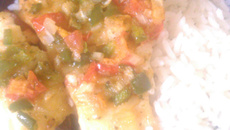 Filé de peixe a vinagrete