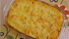Filé de frango gratinado