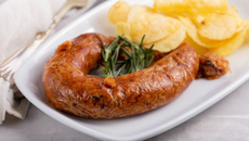 Alheira de peixe defumado