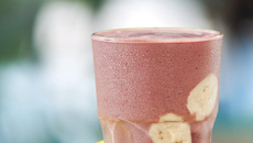 Smoothie de Açaí - restaurante Viena