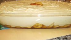 Delícia gelada de banana