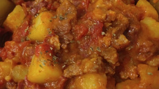 Carne seca na pressão