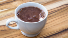 Chocolate quente simples