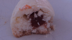 Bolacha de nata com goiabada da Dri