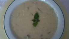 Batata cremosa com frango desfiado