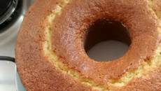 Bolo de laranja de liquidificador