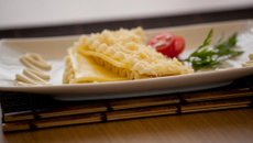 Lasanha aos queijo com molho branco da Keyce Prístila