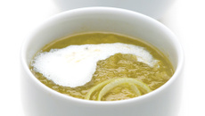 Sopa de alho francês