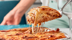 Lasanha de estrogonofe