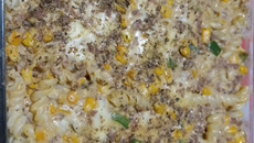 Macarrão com molho branco especial