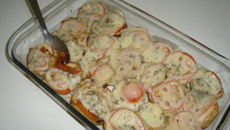 Berinjela Gratinada