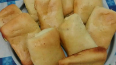 Pão de leite com salsicha