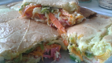 Torta de liquidificador da Denise