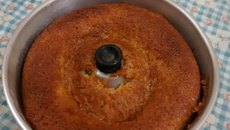 Bolo de baunilha fácil