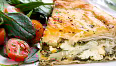 Deliciosa torta de espinafre e ricota