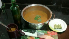 Caldo de sururu ou mexilhão