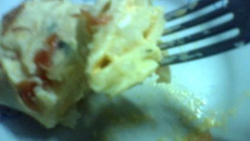 Panqueca suprema com salada de batata