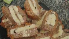 Costela de boi sem osso recheada