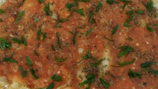 Panqueca de queijo com palmito