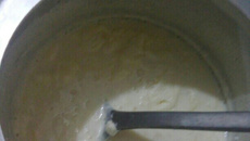 Canjica simples e cremosa