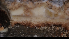 Torta cremosa de banana