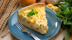 Torta salgada de liquidificador