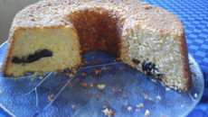 Bolo de arroz integral