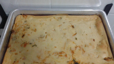 Torta cremosa de frango