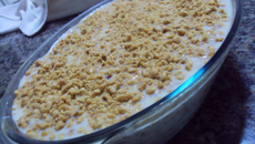 Pavê de Amendoim Fácil