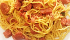 Macarronada de salsicha