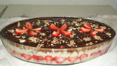 Torda de Bis com Morango