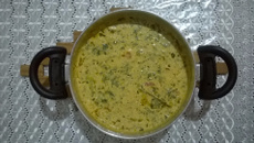 Caldo de peixe com leite