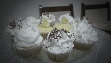 Cupcake de leite de coco