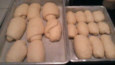 Pão doce caseiro Rosely