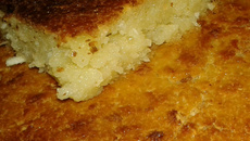 Bolo de mandioca