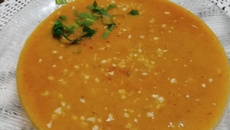 Sopa de cenoura