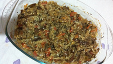 Antepasto de berinjela fácil