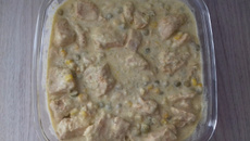 Frango ao creme de leite pouca grana