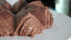 Pudim de brigadeiro de café