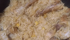 Arroz de frango rapidinho