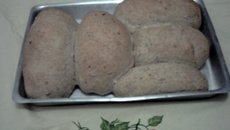 Pão sovado com proteina de soja (integral)