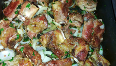 Costelinha de porco ao forno