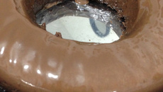 Brigadeirão de micro-ondas sabor Nutella e Ovomaltine